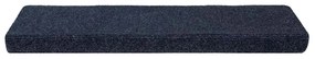 Tapetes de escada 10 pcs 65x21x4 cm agulhado antracite