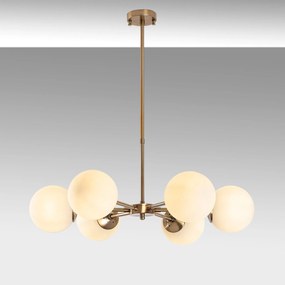 **** Candeeiro de Teto Akkas – Vintage – 73 x 73 x 35-72 cm

**