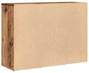 Aparador 88x30x64 cm derivados de madeira madeira velha