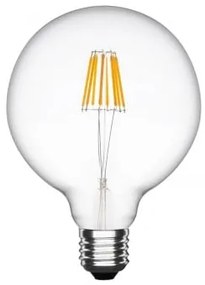 Lâmpada LED Vintage Ajustável E27 Spher Transparente - Sklum