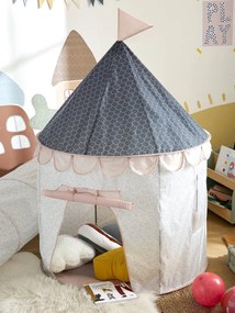 Tenda tipi de brincar castelo rosa