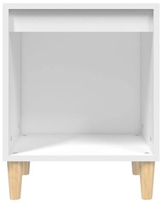 Mesa de cabeceira 40x35x50 cm derivados de madeira branco