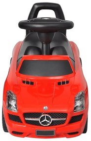Carro para crianças a pedais vermelho