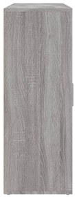 Aparadores 3 pcs 60x31x84 cm derivados madeira cinzento sonoma