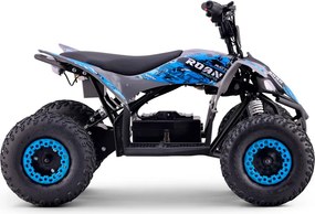 MINI MOTO 4 PARA CRIANÇAS 1000W 36V Roan RATTE C/ Marcha atrás e limitador Azul