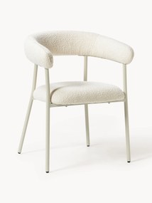 Bouclé Upholstered Chairs Thiago, Set of 2