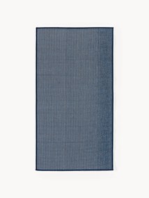 Tapete reversível para interior e exterior com padrão de ziguezague Cort