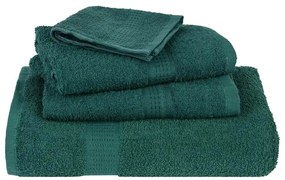 Toalhas de banho 2pcs 70x140 cm 360 gsm 100% algodão verde