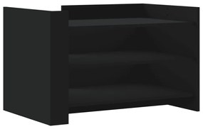 Mesa de centro 80x50x50 cm derivados de madeira preto