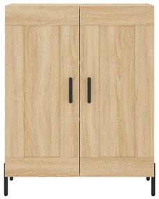 Armário alto 69,5x34x180 cm derivados de madeira cor sonoma