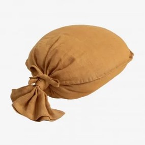 Almofada De Linho Infantil Lacour Amarelho Caril - Sklum