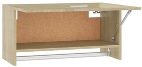Roupeiro 70x32,5x35 cm derivados de madeira carvalho sonoma
