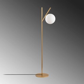 Candeeiro de Pé Fork – Dourado – 31 x 45 x 152 cm