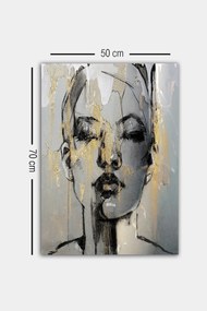 Pintura Decorativa em Tela 1286909035 – Multicolor – 50 x 70 cm