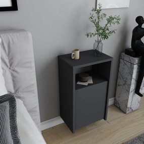 Mesa de Cabeceira Carlin – Antracite – 36 x 25,3 x 61,4 cm