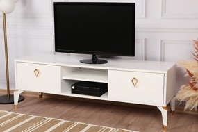 Móvel TV Posh – Branco – 143x47x40 cm