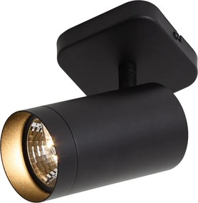 Candeeiro de Teto Moderno Preto GU10 70mm - Jeana Luxe