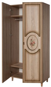 Roupeiro Stil – Carvalho Sonoma – 90 cm x 192 cm x 52 cm