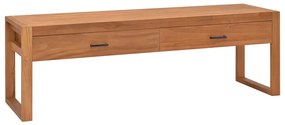 vidaXL Móvel de TV 140x40x45 cm madeira de teca