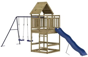 Conjunto de brincar para exterior madeira de pinho impregnada