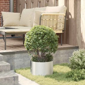 Conjunto de Vasos de Metal Cinza Galvanizado Metal galvanizado