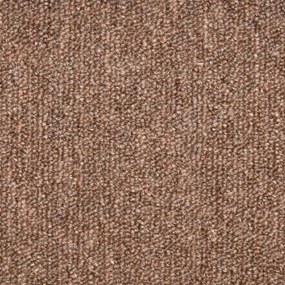 Tapete/carpete para degraus 15 pcs 56x17x3 cm castanho
