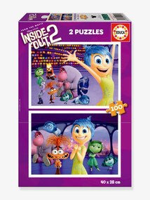 Puzzle 2x100P vice-versa (Inside Out), da EDUCA violeta