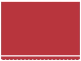 Toldo Retrátil Automático vidaXL Vermelho 450x350 cm
