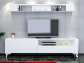 Unidade de TV Kar – Branco – 180 cm x 50 cm x 29,5 cm
