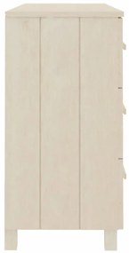 Aparador HAMAR 113x40x80 cm pinho maciço castanho-mel