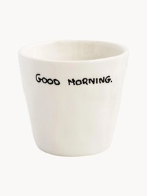 Chávena de café expresso pintada à mão Good Morning
