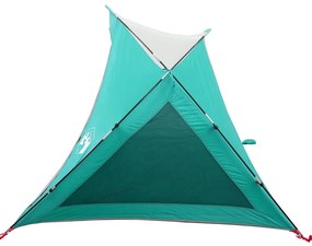 Tenda de praia 2 Pessoas impermeável verde mar