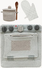 Conjunto de brinquedos artesanal Kitchen Play, conjunto de 3