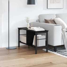 vidaXL Estante Carvalho Preto 82 x 32 x 47 cm Madeira processada