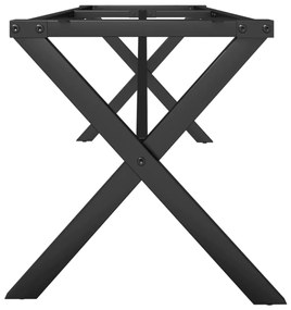 Pernas para mesa de centro estrutura em X aço