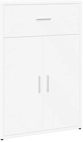 Aparadores 2 pcs 60x30x84 cm derivados de madeira branco