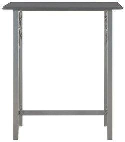 3 pcs conjunto de bar em madeira e aço antracite