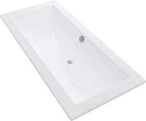 Mexen Cube banheira retangular 170 x 75 cm, branca - 55051707500