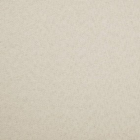 Bancos de arrumação dobráveis 2 pcs linho falso branco nata