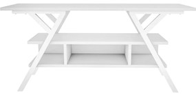 Móvel TV Minerva – Branco – 120x35x55 cm