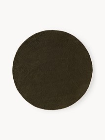 Tapete redondo em lã artesanal Eleni