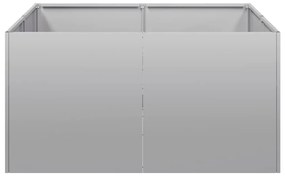 Planter 80x80x40 cm aço galvanizado