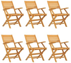 Conjunto de jantar para jardim 7 pcs madeira de teca maciça