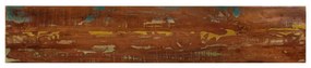 vidaXL Tampo de mesa retangular 180x40x2,5cm madeira recuperada maciça