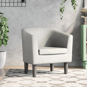 Poltrona couro artificial branco