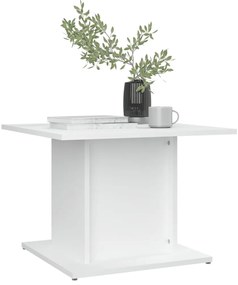 Mesa de centro 55,5x55,5x40 cm derivados de madeira branco