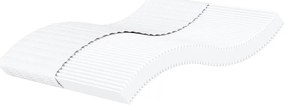 Colchão de espuma 200x210 cm dureza H2 H3 branco