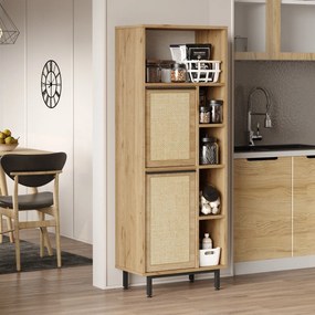 Armário de Cozinha ON10A – Nogueira – 60 cm x 149,6 cm x 35,5 cm