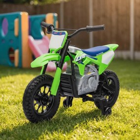 Mota eletrica bateria 12V para Crianças HONDA CFR450R Verde