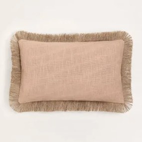 Coussin Retangular 30x50 Cm Em Algodão Paraíba Castanho Avelã - Sklum